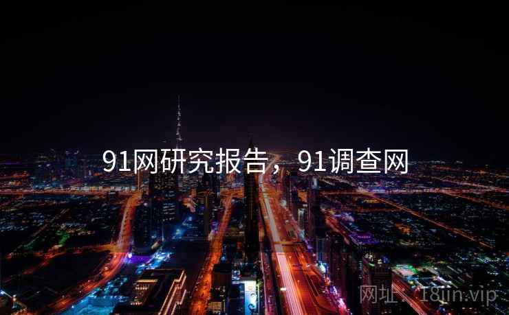 91网研究报告,91调查网