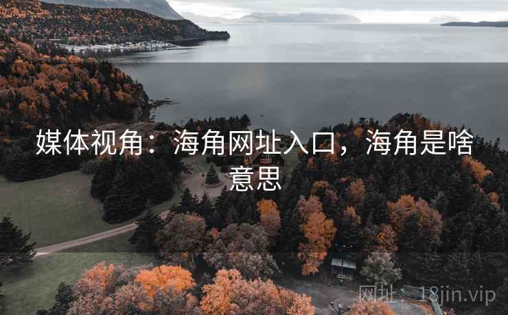 媒体视角:海角网址入口,海角是啥意思